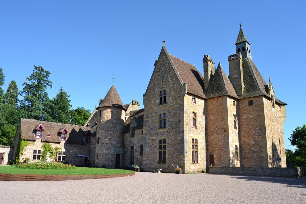 Chateau De Peufeilhoux Vallon-en-Sully Dış mekan fotoğraf